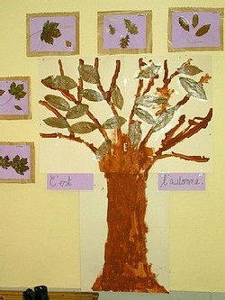 Ecole Sacré Coeur, Ouistreham, l'arbre