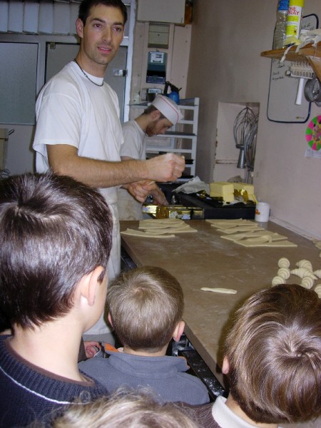 Ecole Sacré Coeur, Ouistreham, Viste de la boulangerie