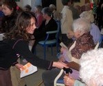 Ecole Sacre Ceur, Ouistreham, visite des CM2 au Riva Bel'Age