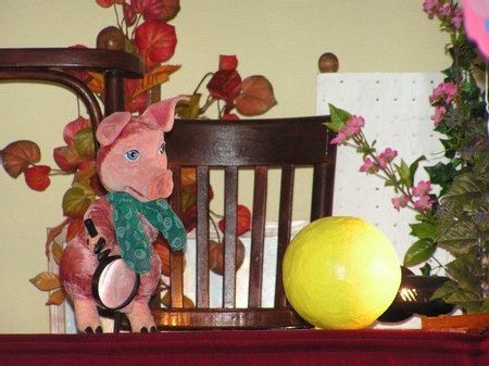 Spectacle de marionnettes. Spectacle de marionnettes.