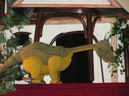 Spectacle de marionnettes. Spectacle de marionnettes.