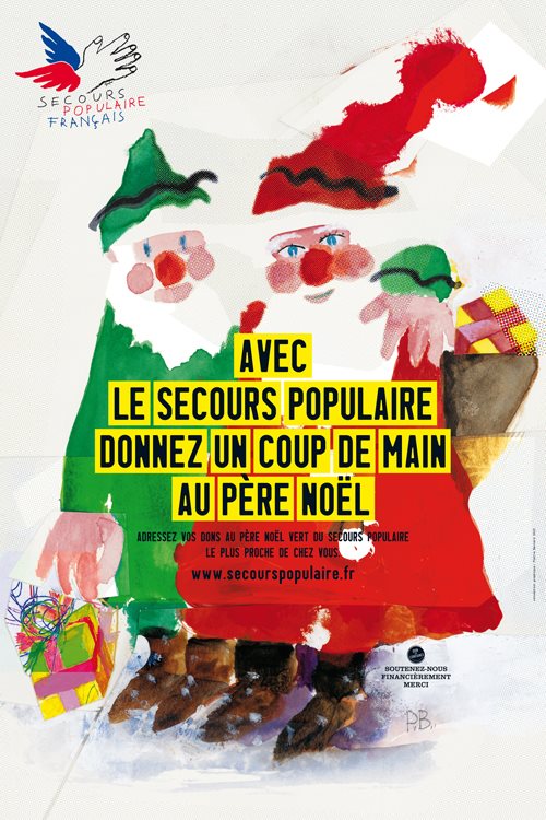 Père Noël vert a besoin de vous