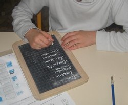 Une journée de classe comme autrefois. Une journée de classe comme autrefois.