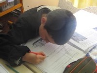 Une journée de classe comme autrefois. Une journée de classe comme autrefois.