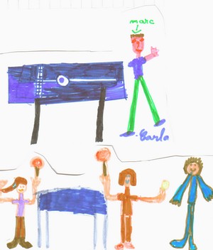 Le compte-rendu et les illustrations du tennis de table CE1 Le compte-rendu et les illustrations du tennis de table CE1