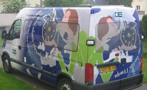 L'Eurobus à l'école