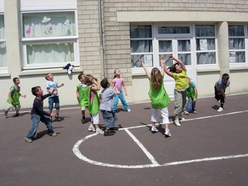 Troisième séance de basket!!