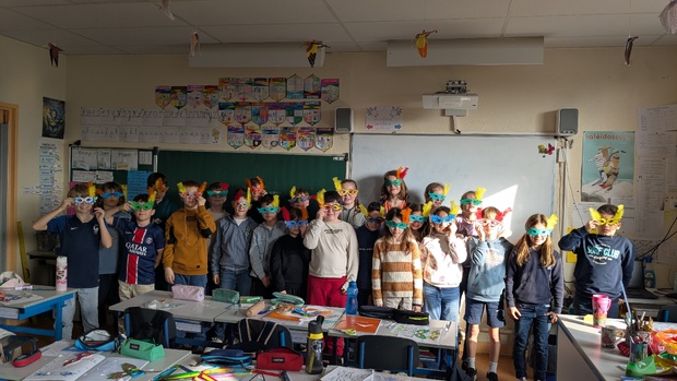 Carnaval à l'école