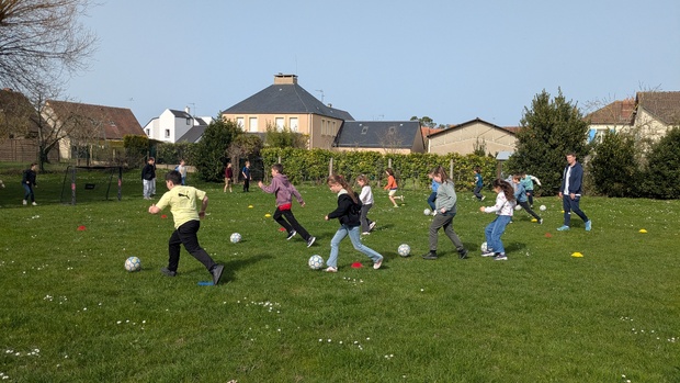 Foot à l'école