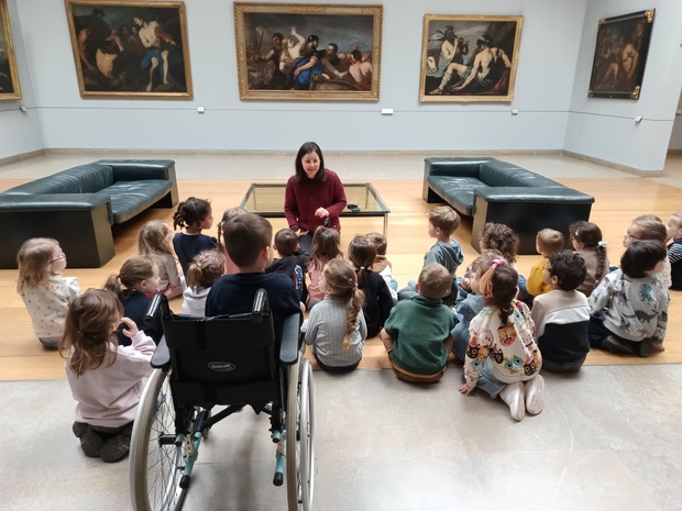 Les MS visitent le musée des Beaux Arts Les MS visitent le musée des Beaux Arts