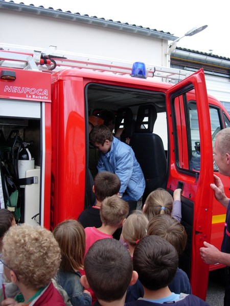 Visite au centre de secours de Ouistreham