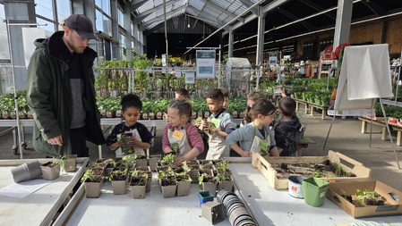 Les MS-GS apprennent à jardiner ! Les MS-GS apprennent à jardiner !