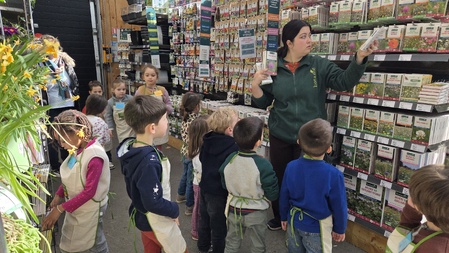 Les MS-GS apprennent à jardiner ! Les MS-GS apprennent à jardiner !