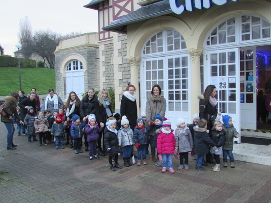 Séance de cinéma pour toutes les classes !