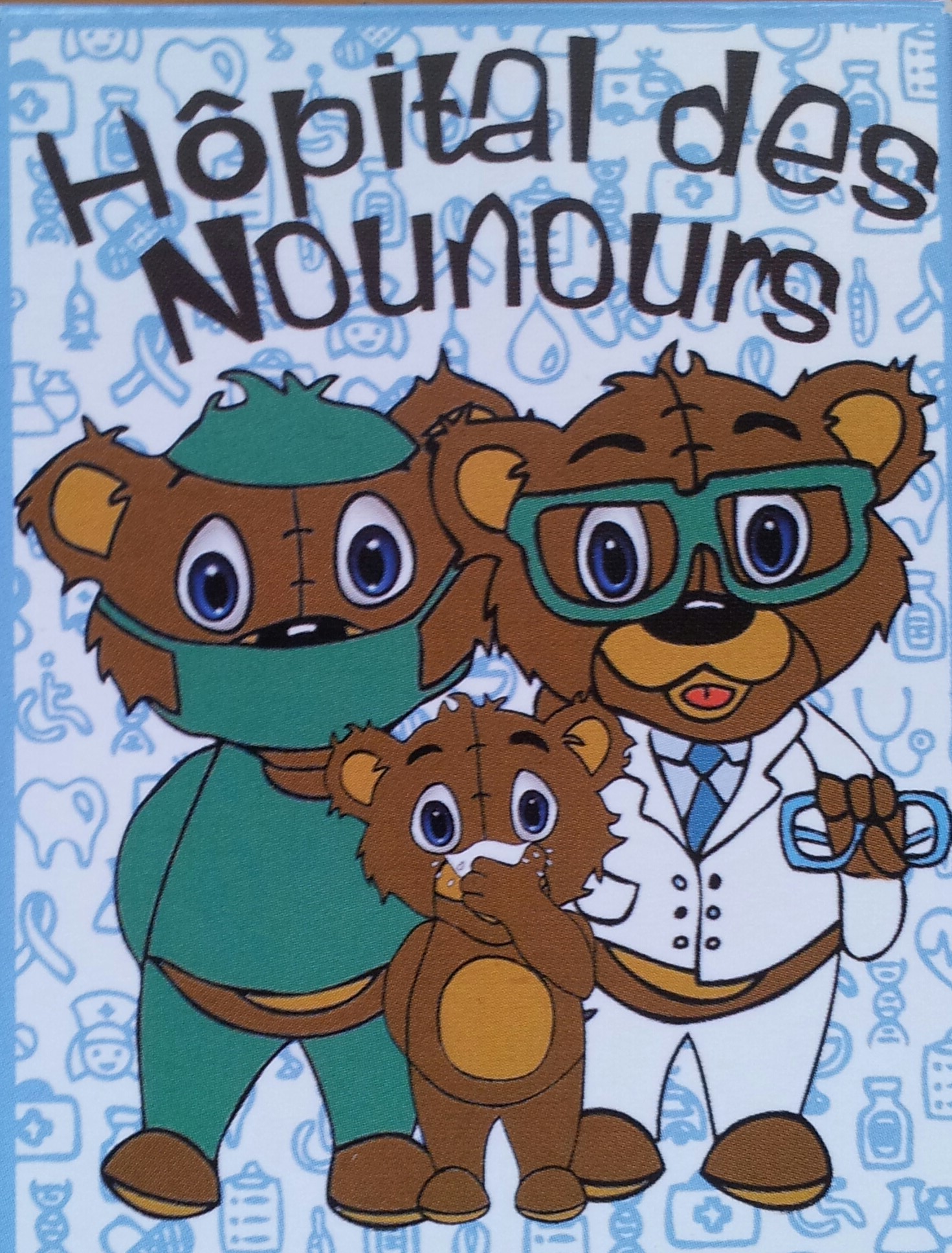 Visite à l'hôpital des nounours