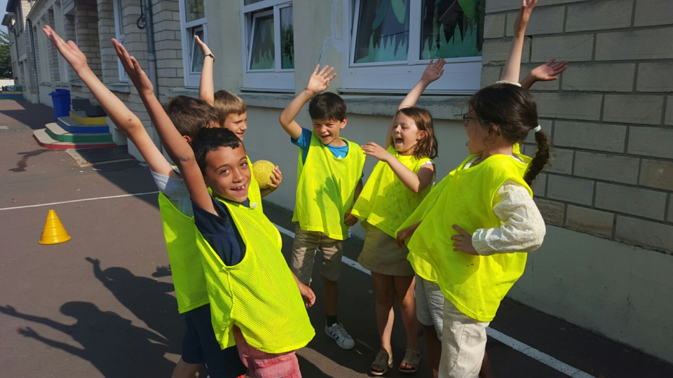 Rencontre sportive à Douvres la Délivrande