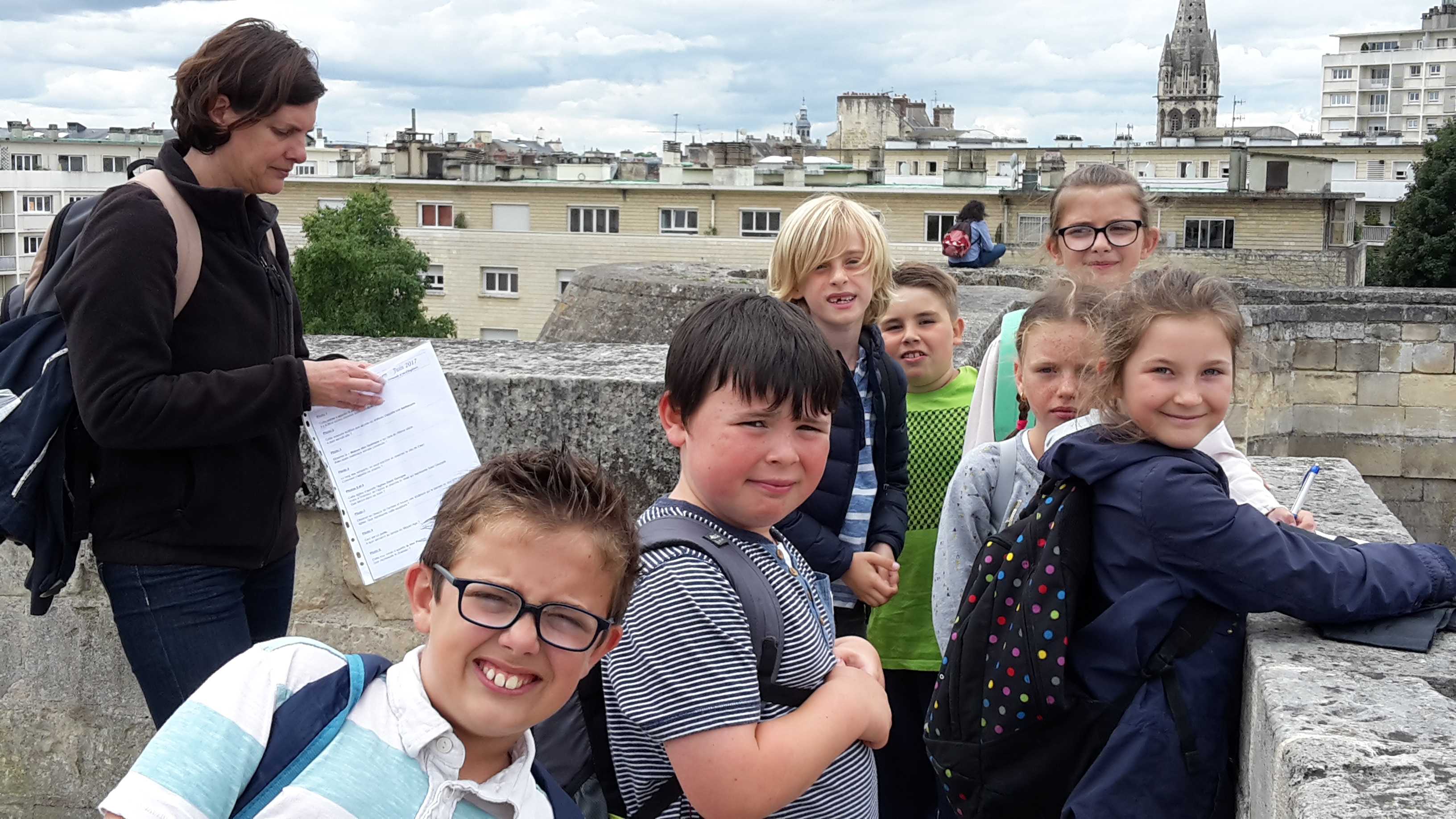 Visite de l'Abbaye aux Dames et du château de Caen