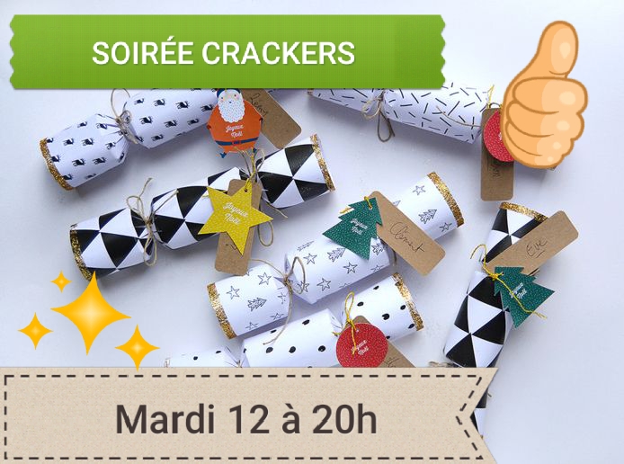 Bricolages de Noël Soirée Crackers 