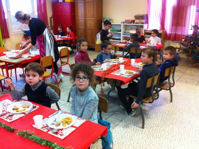 La classe transformée en restaurant !