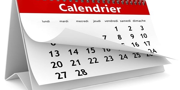 Infos calendrier