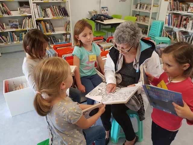 Temps de lecture pour les plus jeunes