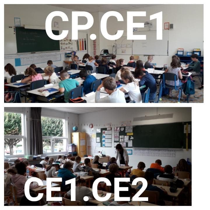 Deuxième jour d'école. Deuxième jour d'école.