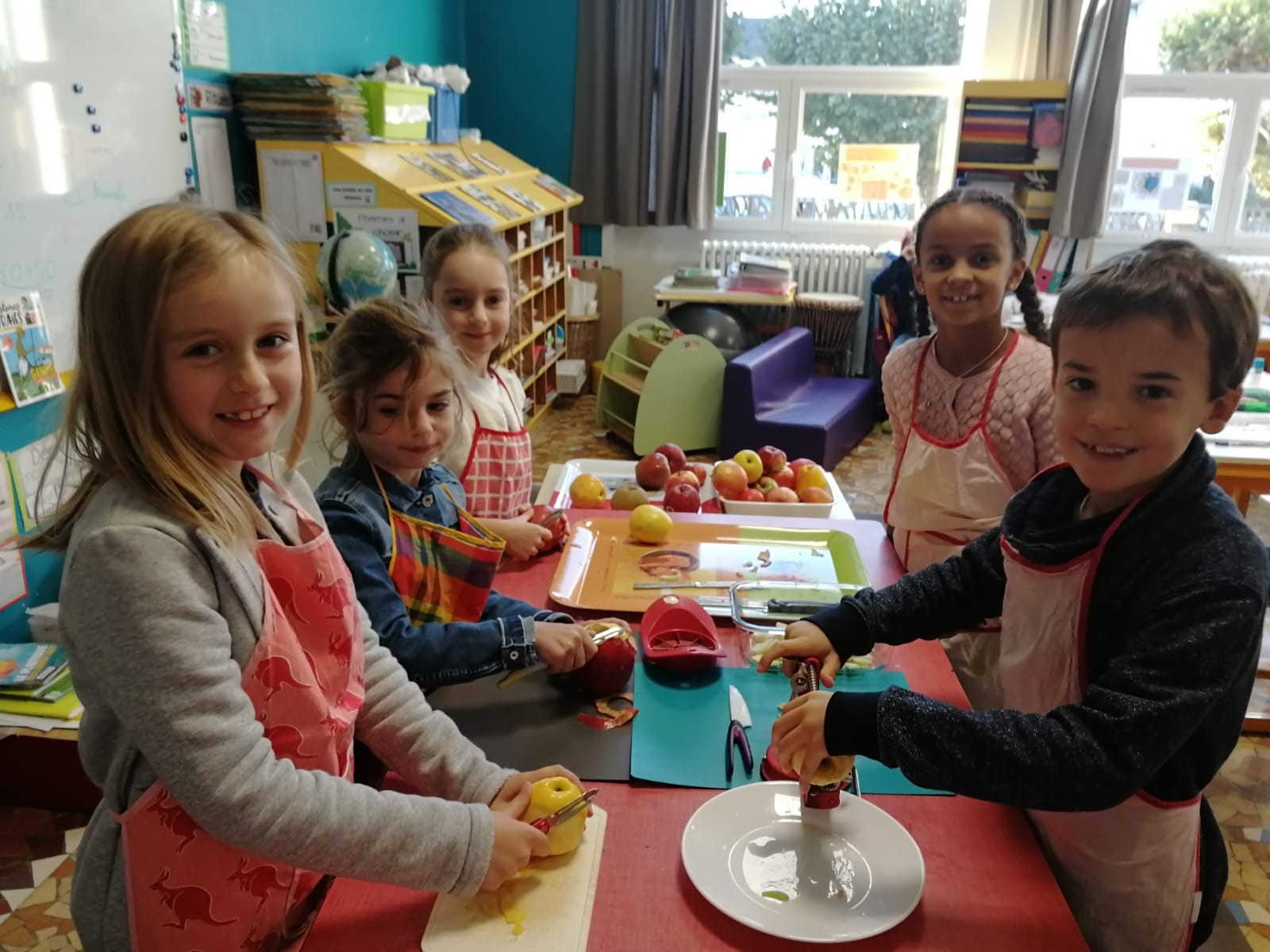 Préparation du goûter zéro déchet