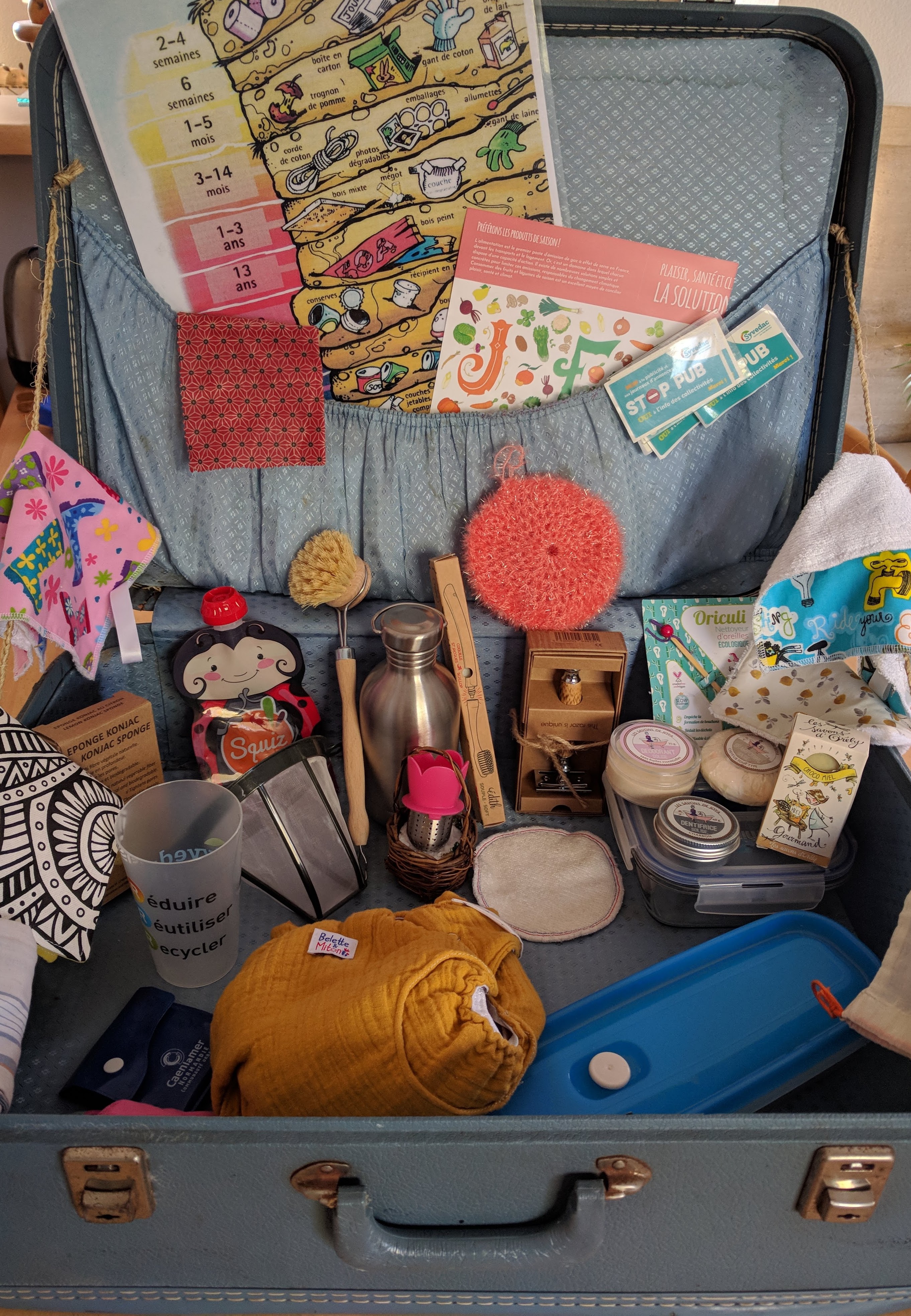 Découverte de la valise 0 déchet Découverte de la valise 0 déchet