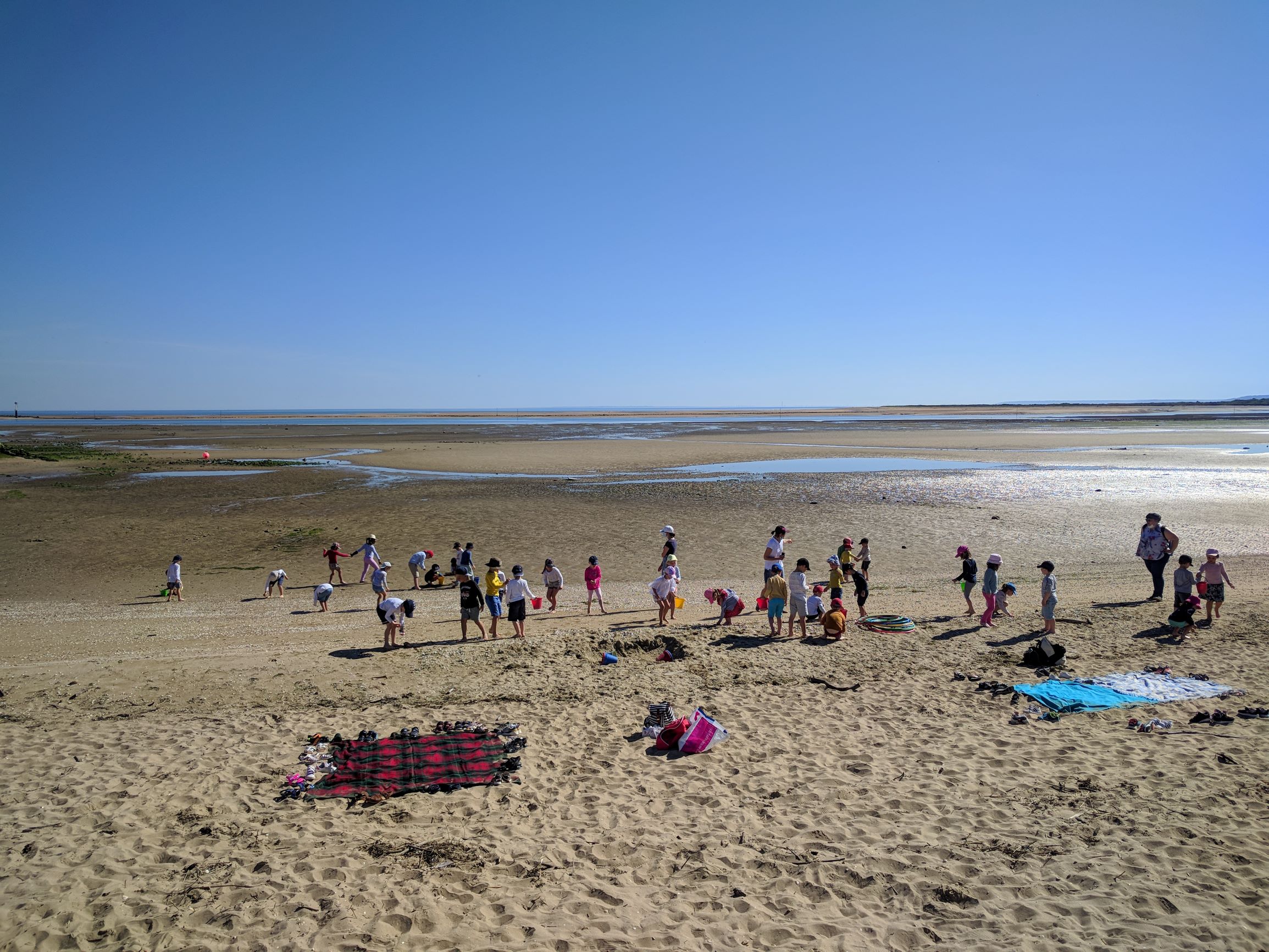 Sortie à la pointe du siège des GS