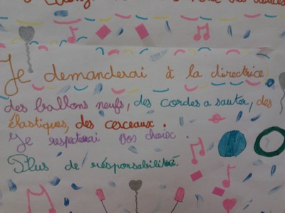 Election en CM1 Election en CM1