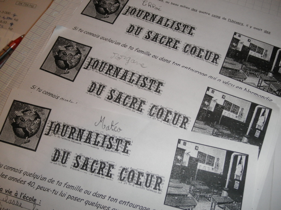 Journalistes du Sacré-Coeur