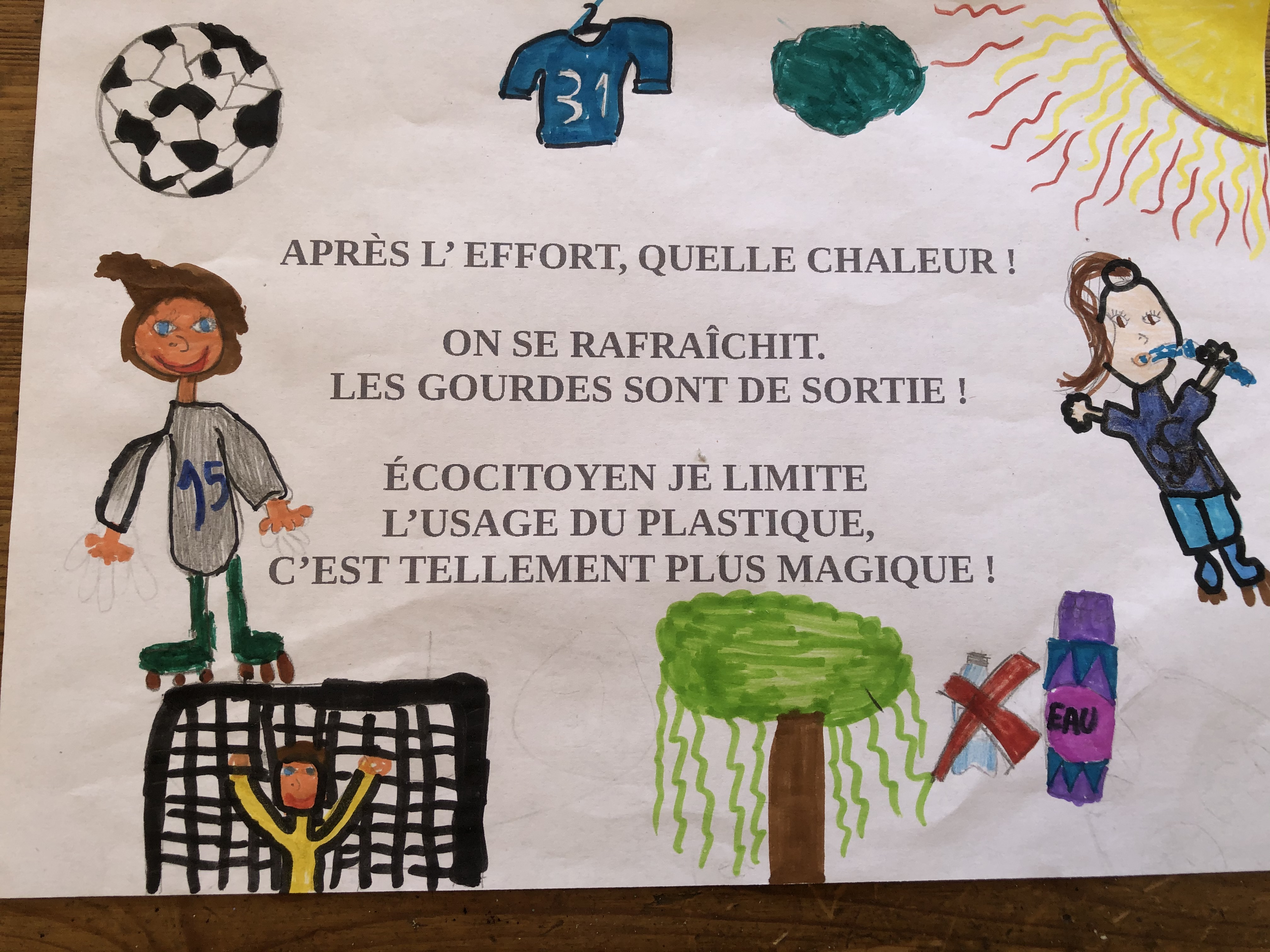 Opération Foot à l'école