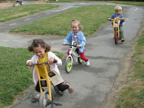 Les Petites Sections à vélo !