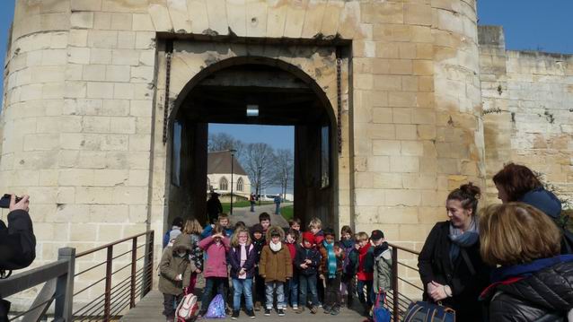 Journée au château de Caen Journée au château de Caen