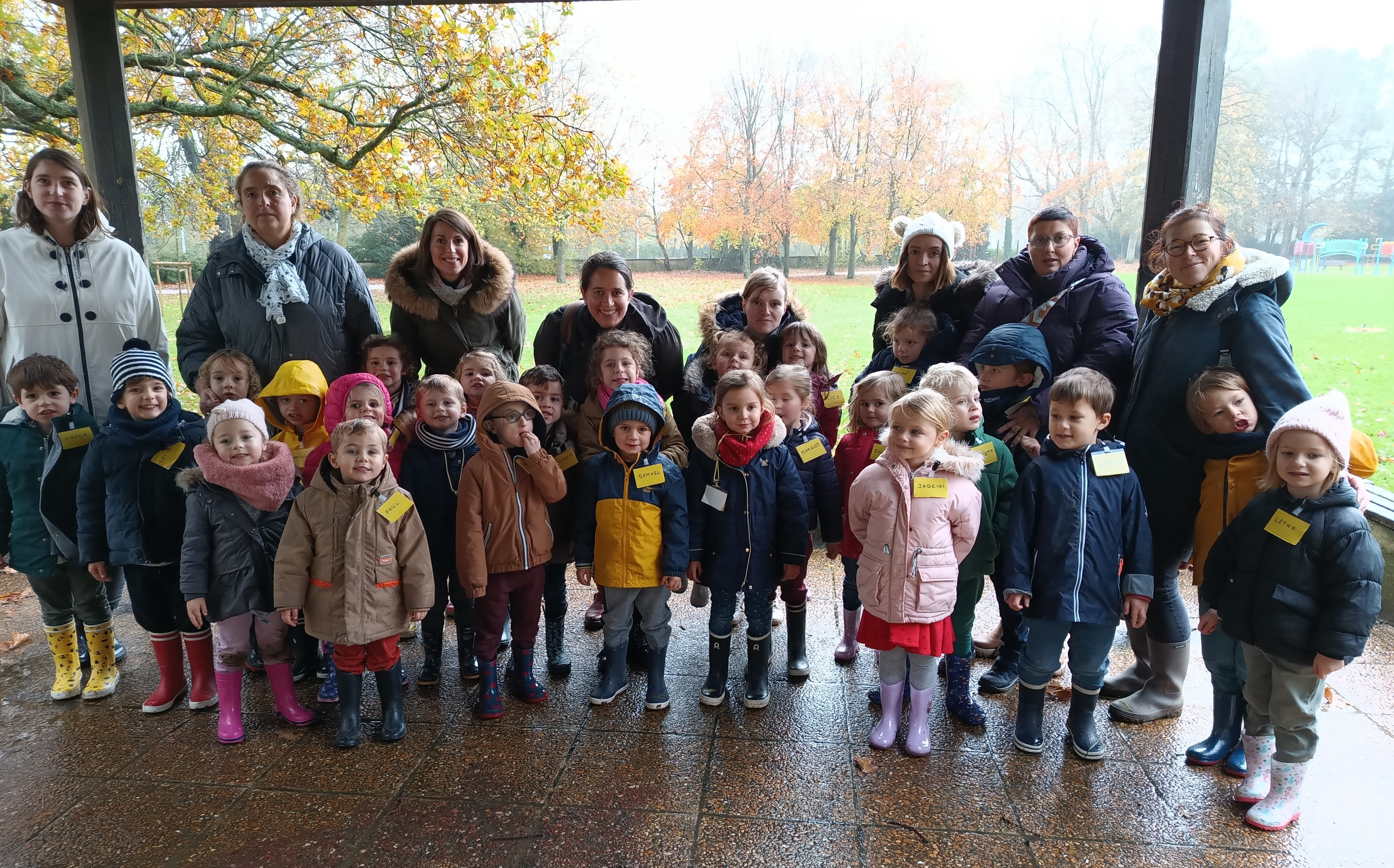 Les MS au parc de la Fossette