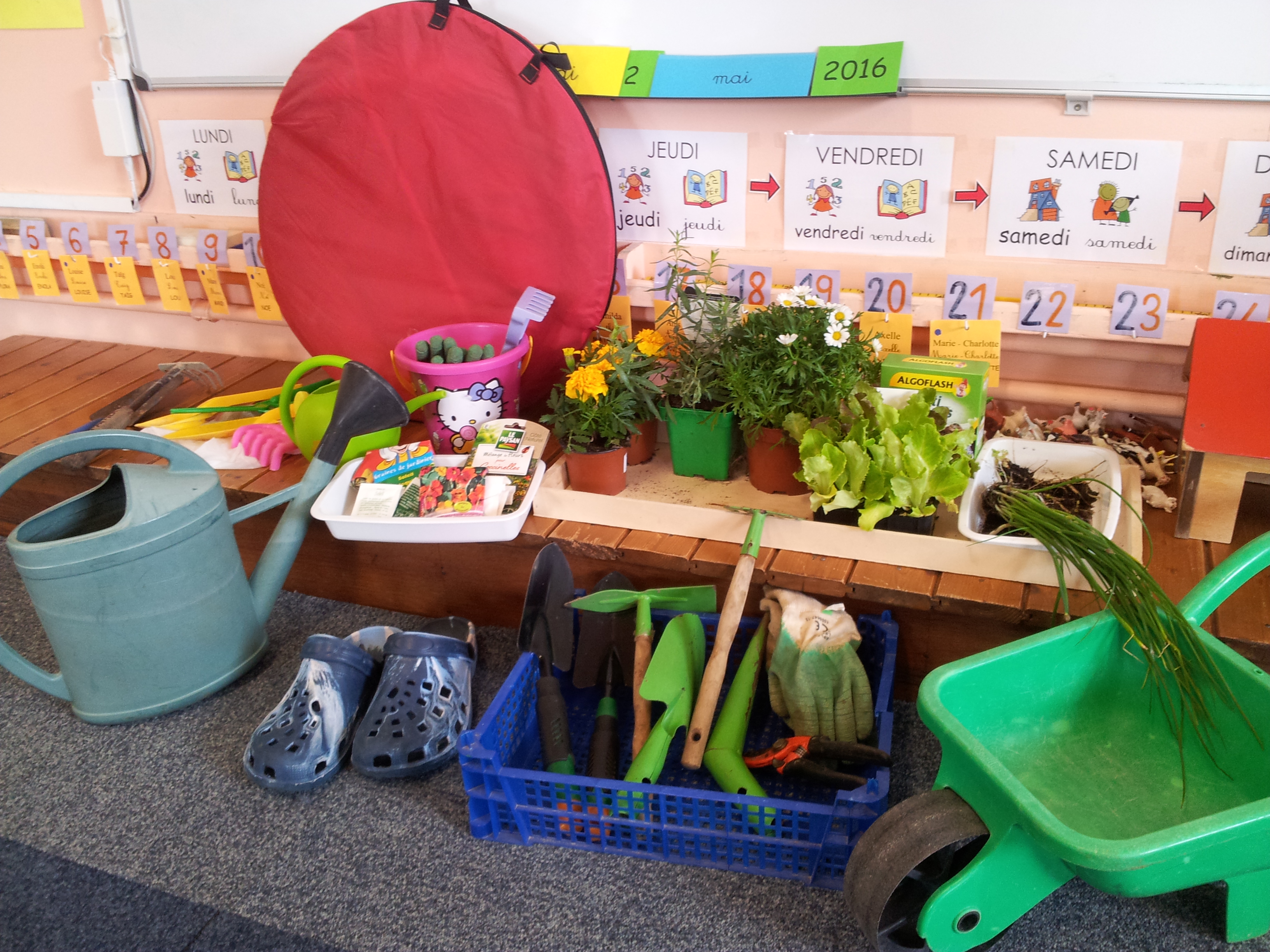 Jardinons à l'école ! Jardinons à l'école !