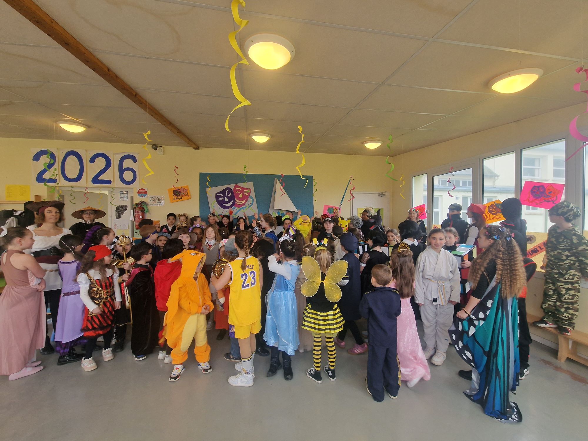 Carnaval à l'école!