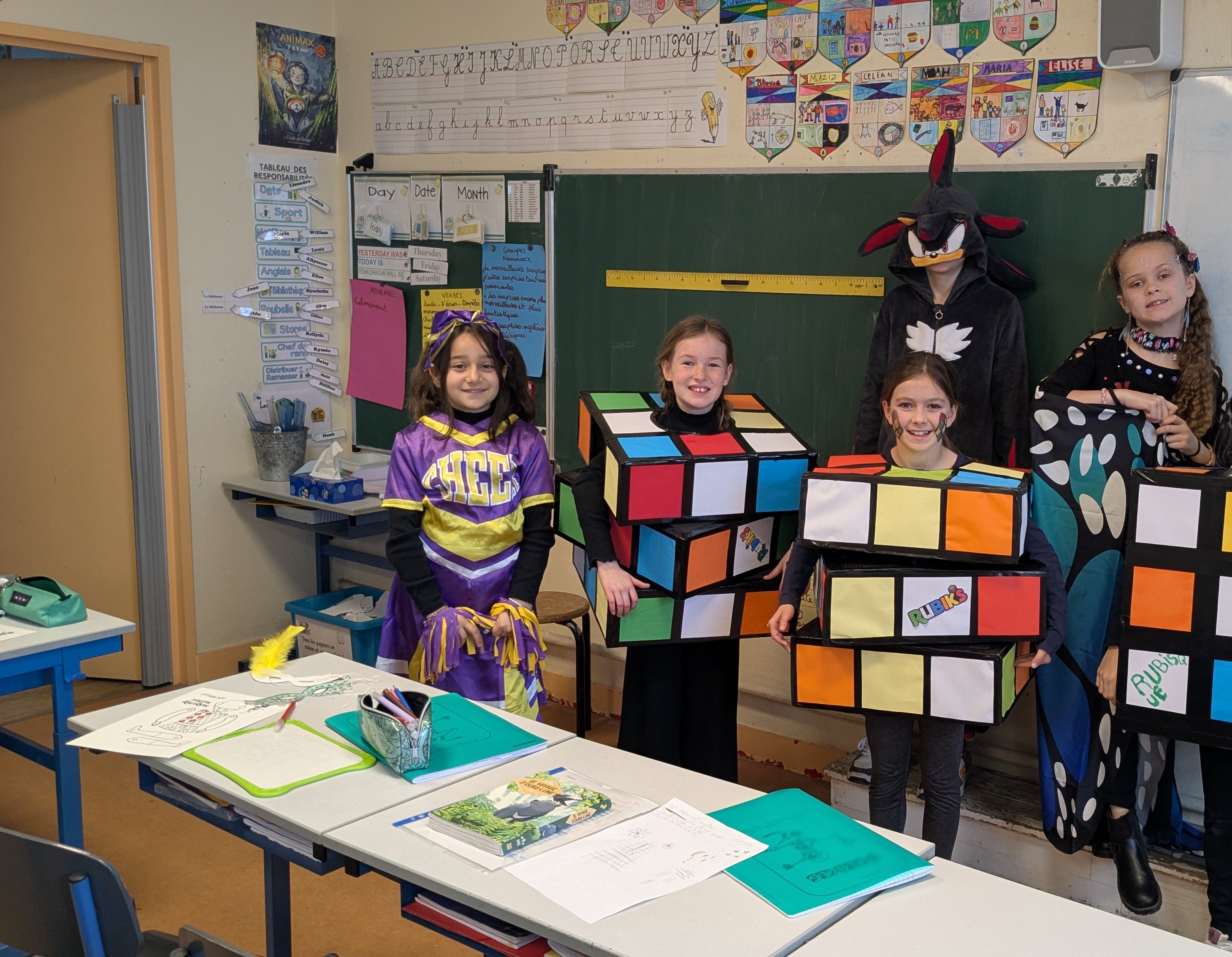 Carnaval à l'école