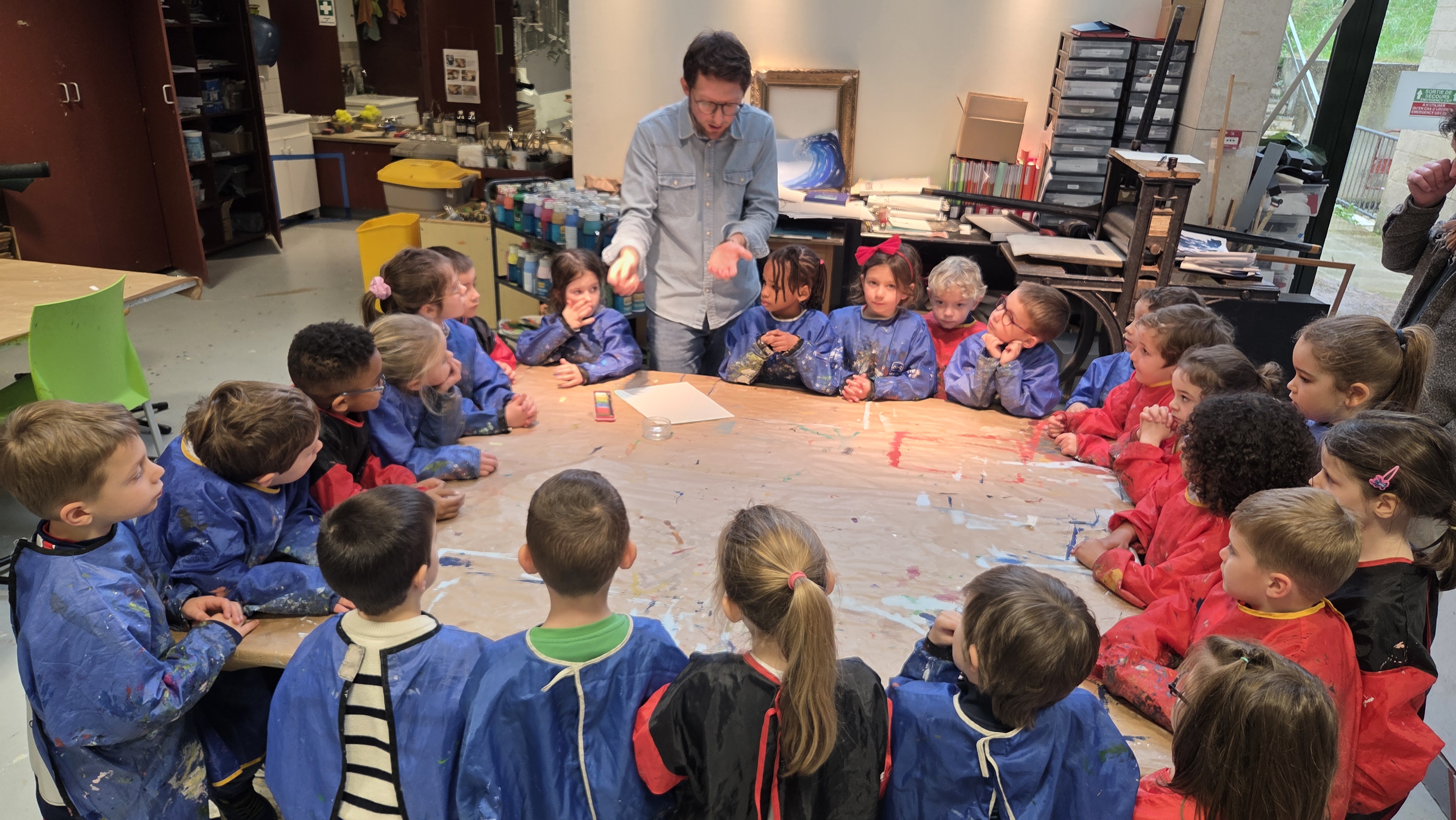 Les MS-GS au musée des Beaux Arts