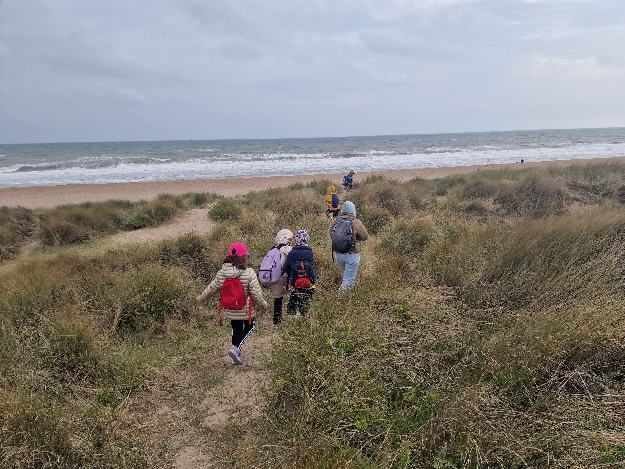 Sortie scolaire à Sallenelles et Merville Franceville
