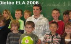 La dictée ELA  édition 2008