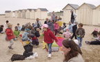 Promenade à la plage.