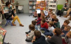 Les GS à la bibliothèque Les GS à la bibliothèque