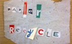 Les GS/CP fabriquent du papier recyclé