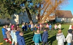 La classe dehors et la fête du carré en PS et MS
