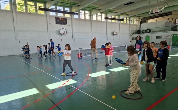Découverte du pickleball à l'école